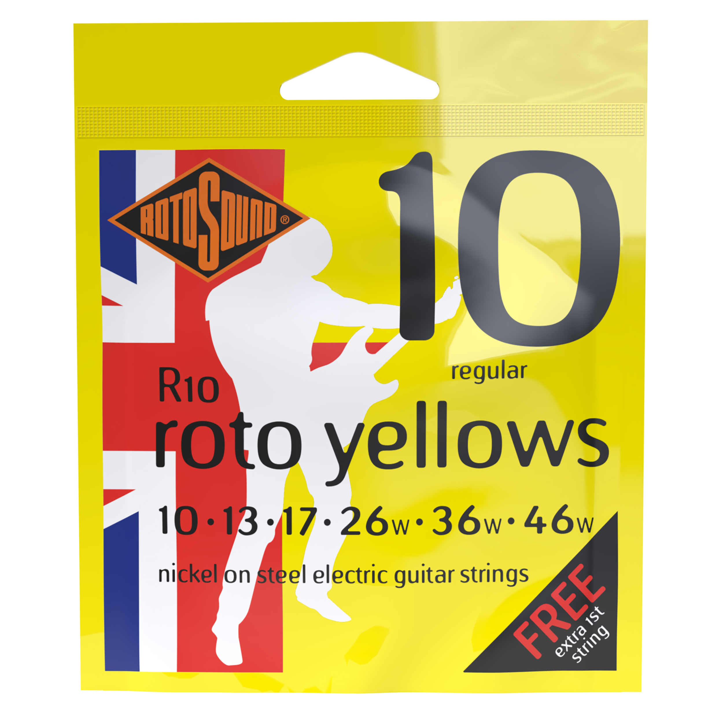 Rotosound 10-46 Yellows-image